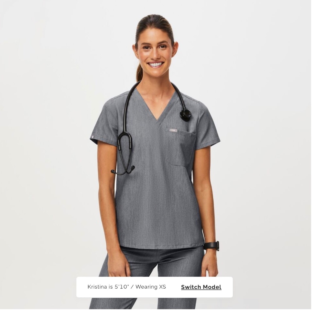 Figs Catarina Scrubs - Graphite XS